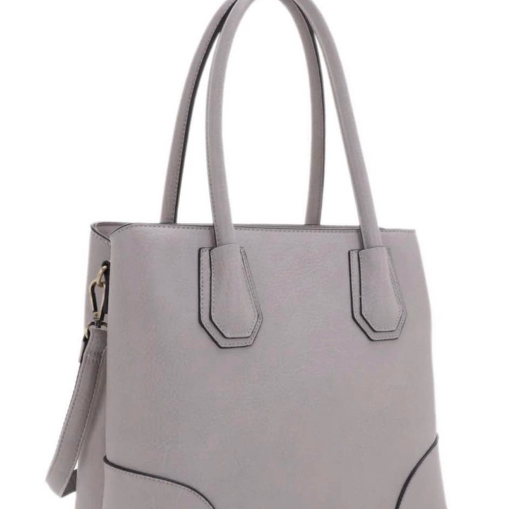 Chic Women's Gray Tote Bag